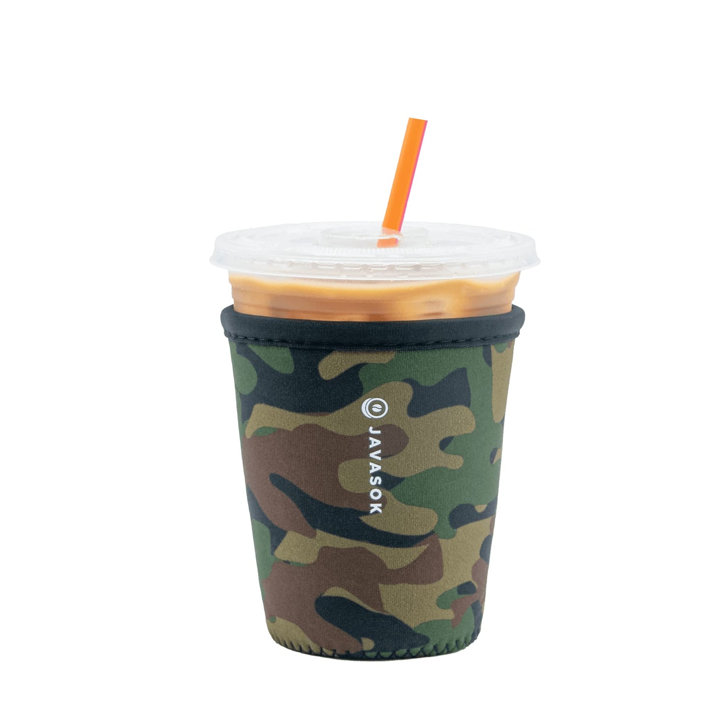 Sok Iced Coffee & Cold Soda Insulated Neoprene Cup Sleeve (Spring Bouquet, Small: 16-42oz)