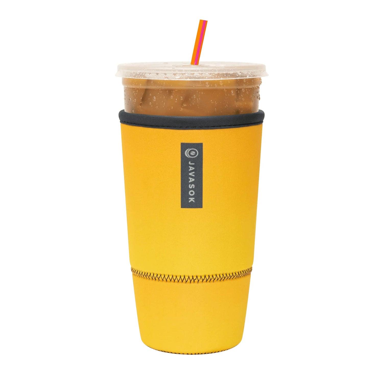 Sok Iced Coffee & Cold Soda Insulated Neoprene Cup Sleeve (Spring Bouquet, Small: 16-42oz)