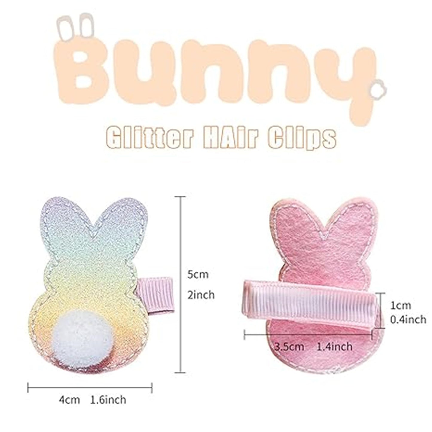 Easter Bunny Ears Easter hairpin Baby Girls