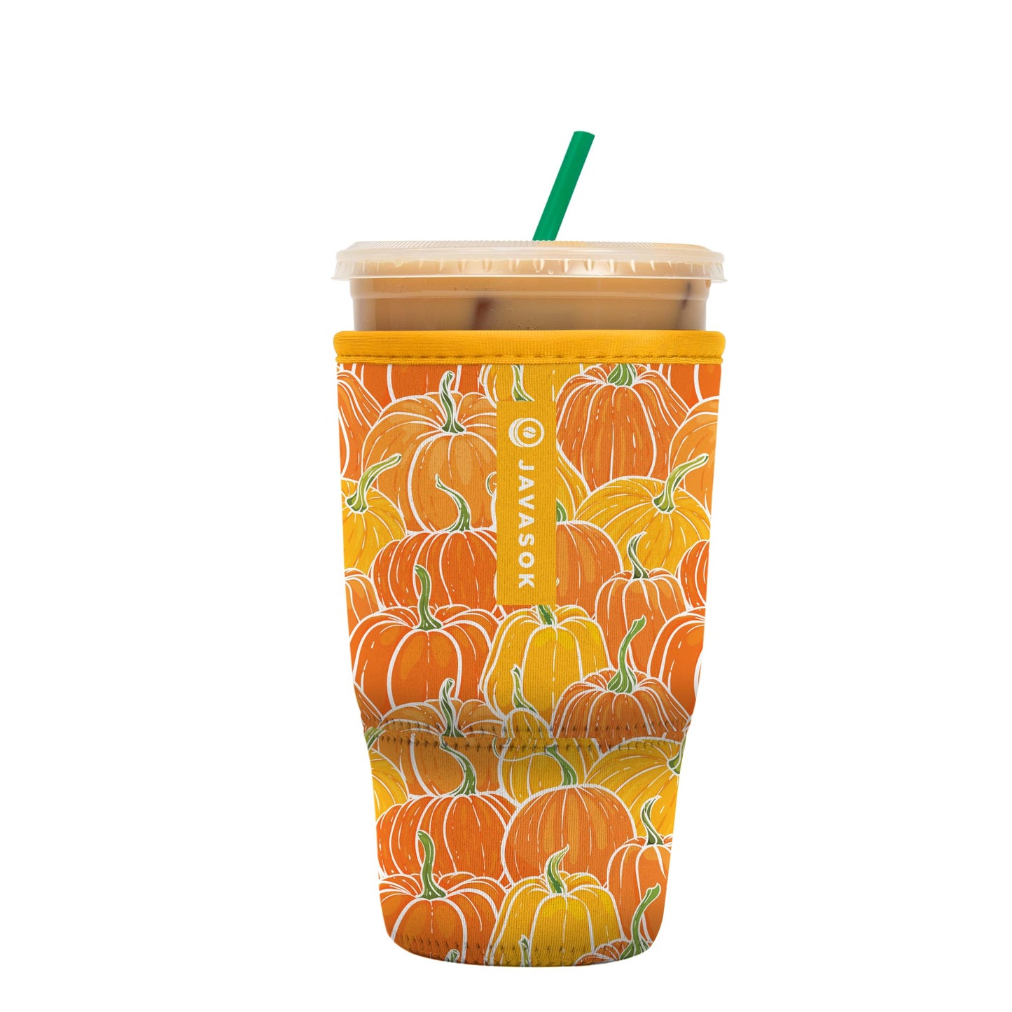 Sok Iced Coffee & Cold Soda Insulated Neoprene Cup Sleeve (Spring Bouquet, Small: 16-42oz)