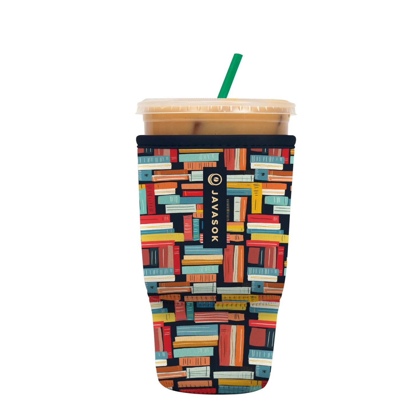 Sok Iced Coffee & Cold Soda Insulated Neoprene Cup Sleeve (Spring Bouquet, Small: 16-42oz)