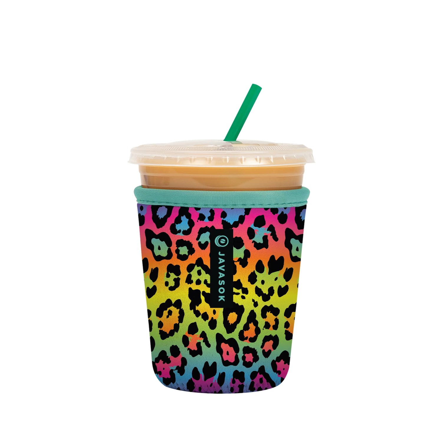 Sok Iced Coffee & Cold Soda Insulated Neoprene Cup Sleeve (Spring Bouquet, Small: 16-42oz)