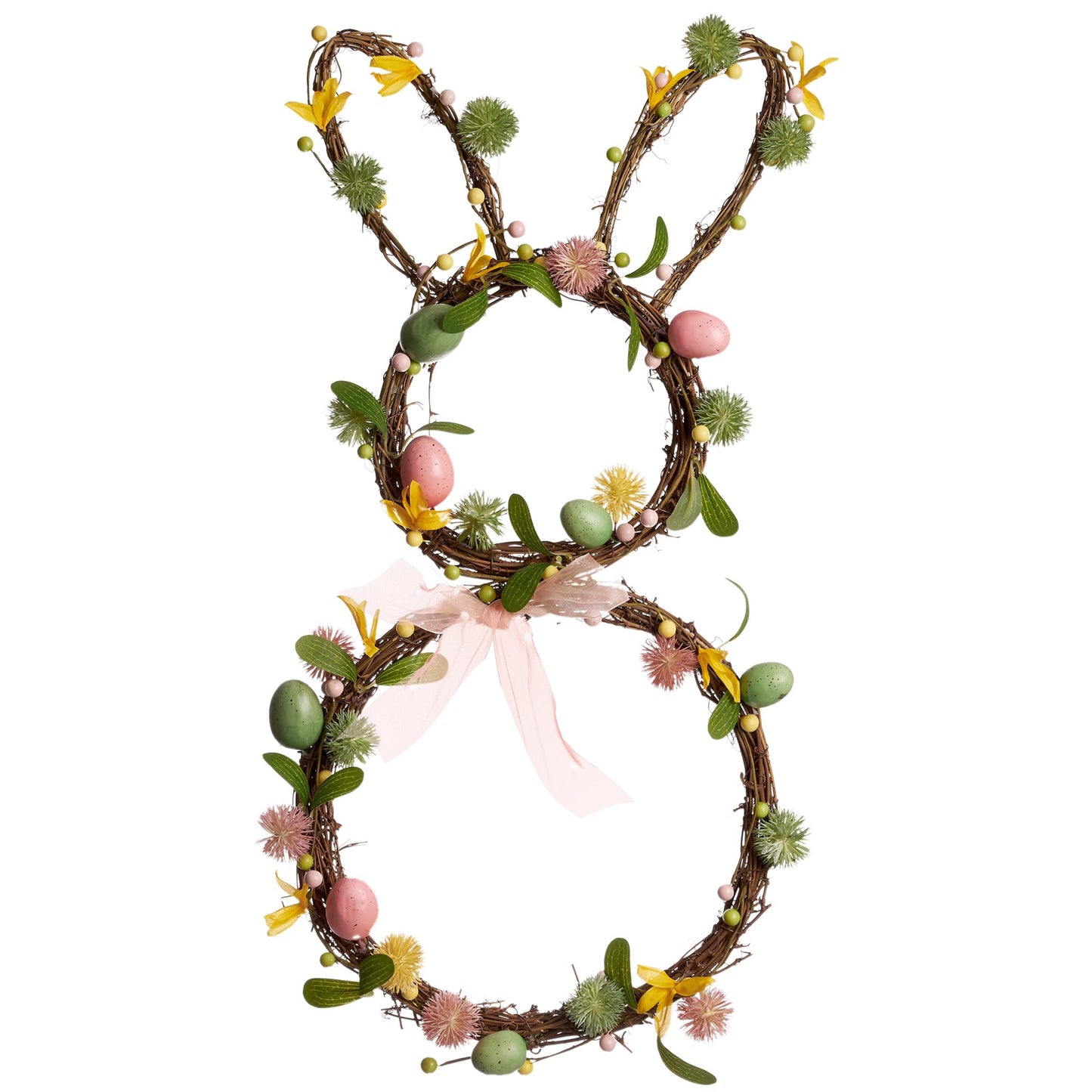 Easter Bunny Spring Wreath