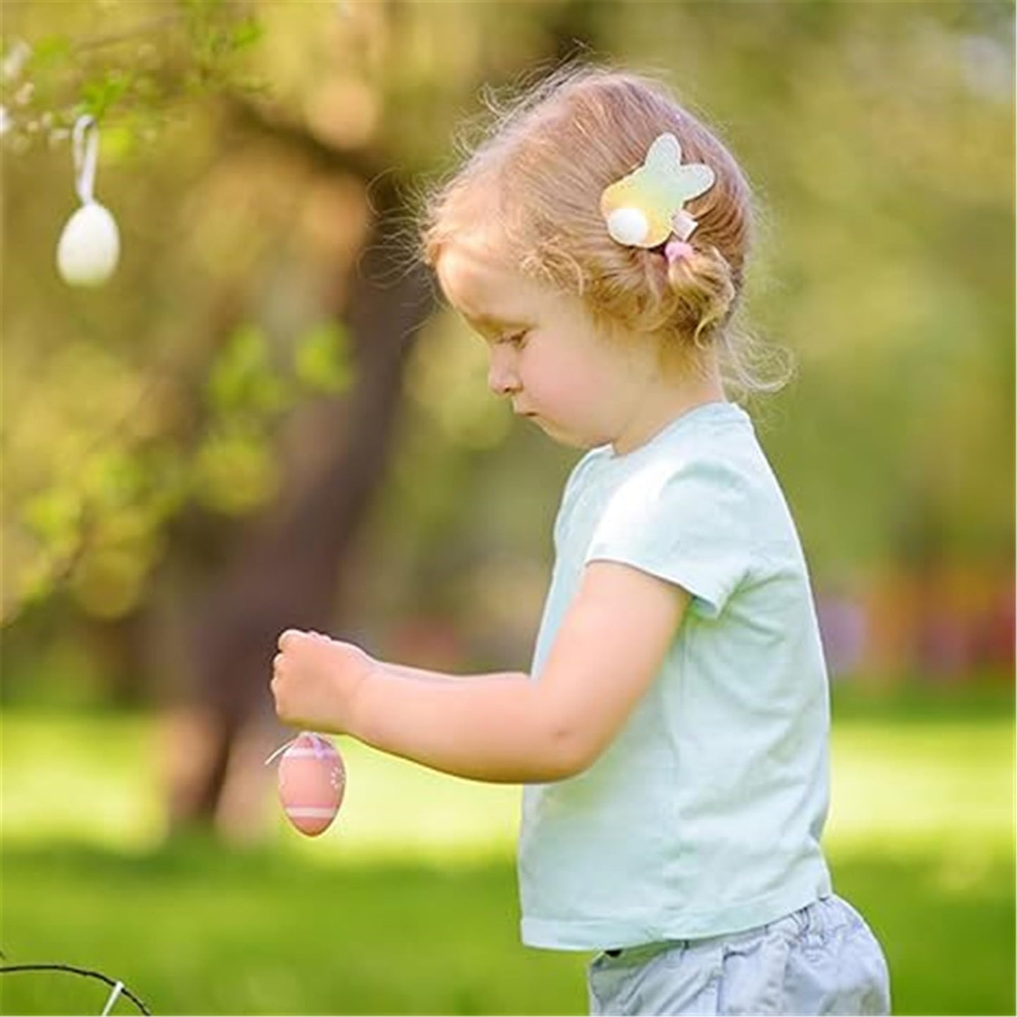 Easter Bunny Ears Easter hairpin Baby Girls