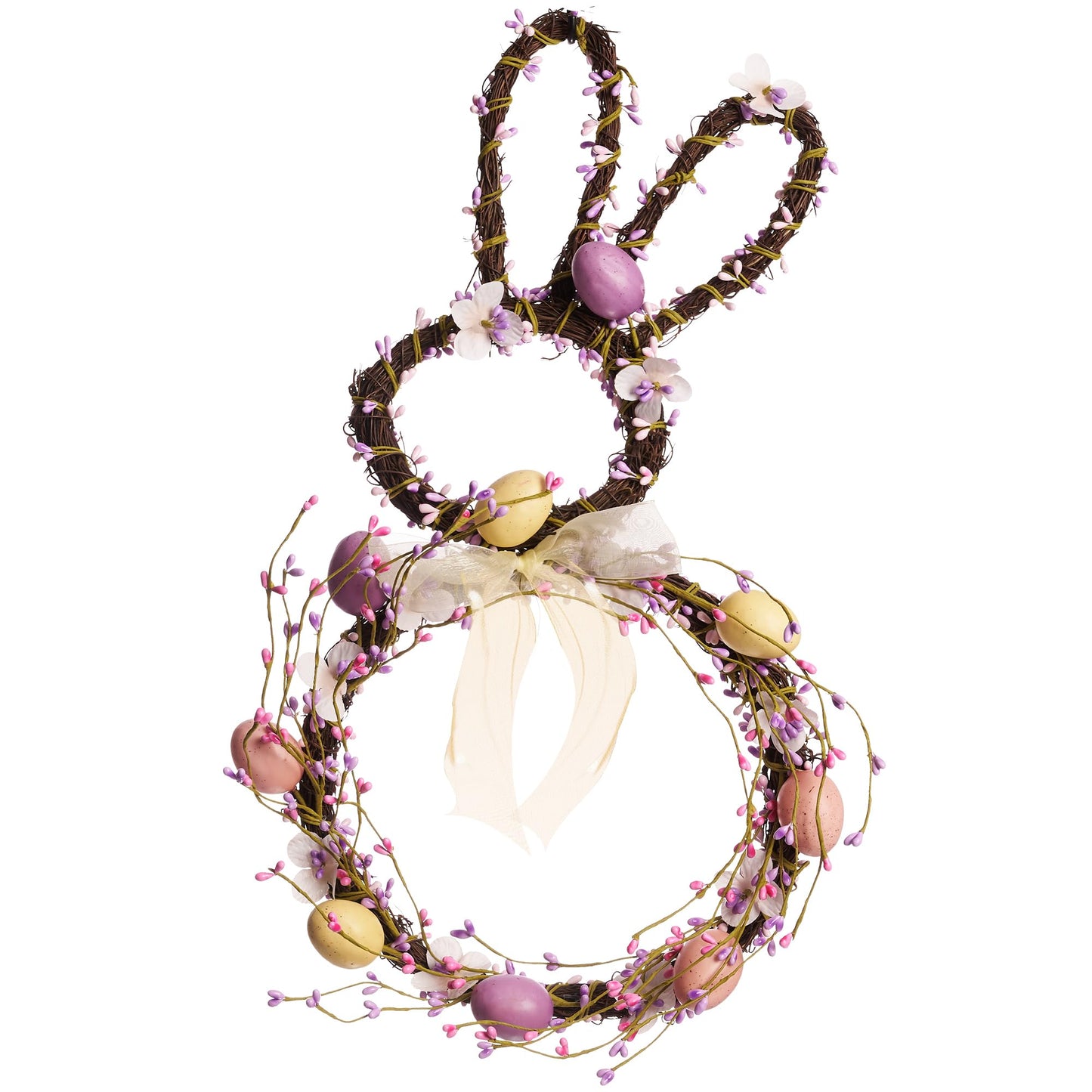 Easter Bunny Spring Wreath