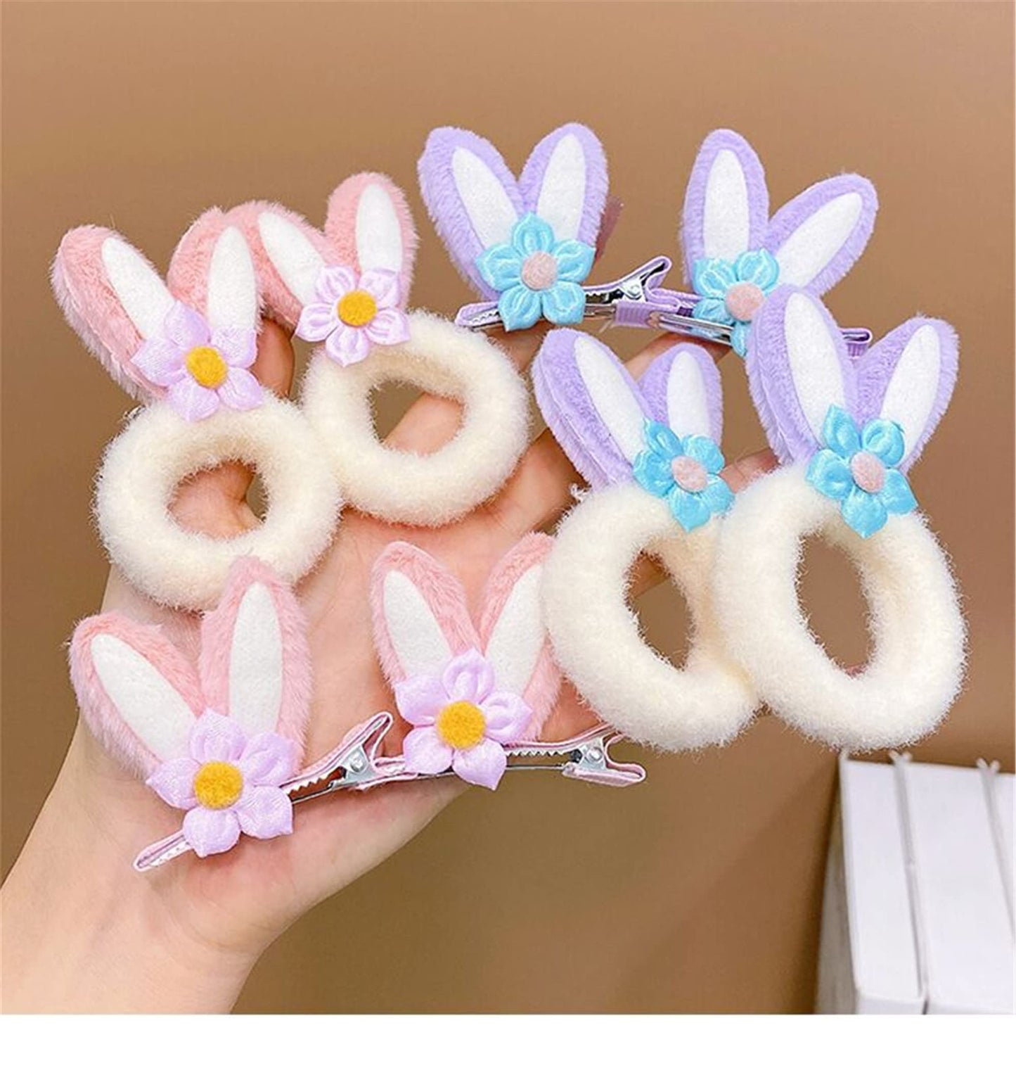 Easter Bunny Ears Easter hairpin Baby Girls