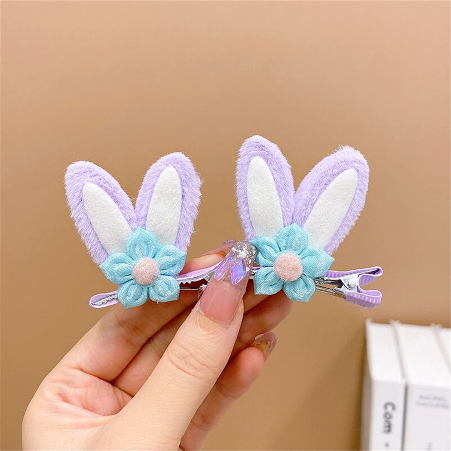 Easter Bunny Ears Easter hairpin Baby Girls