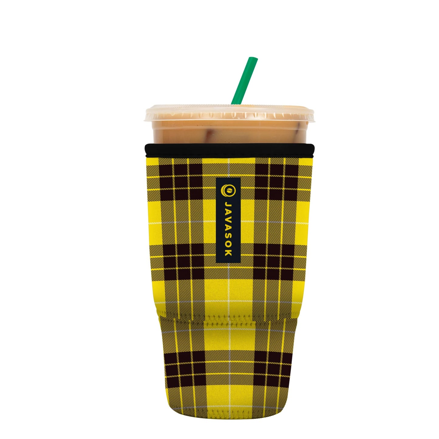 Sok Iced Coffee & Cold Soda Insulated Neoprene Cup Sleeve (Spring Bouquet, Small: 16-42oz)