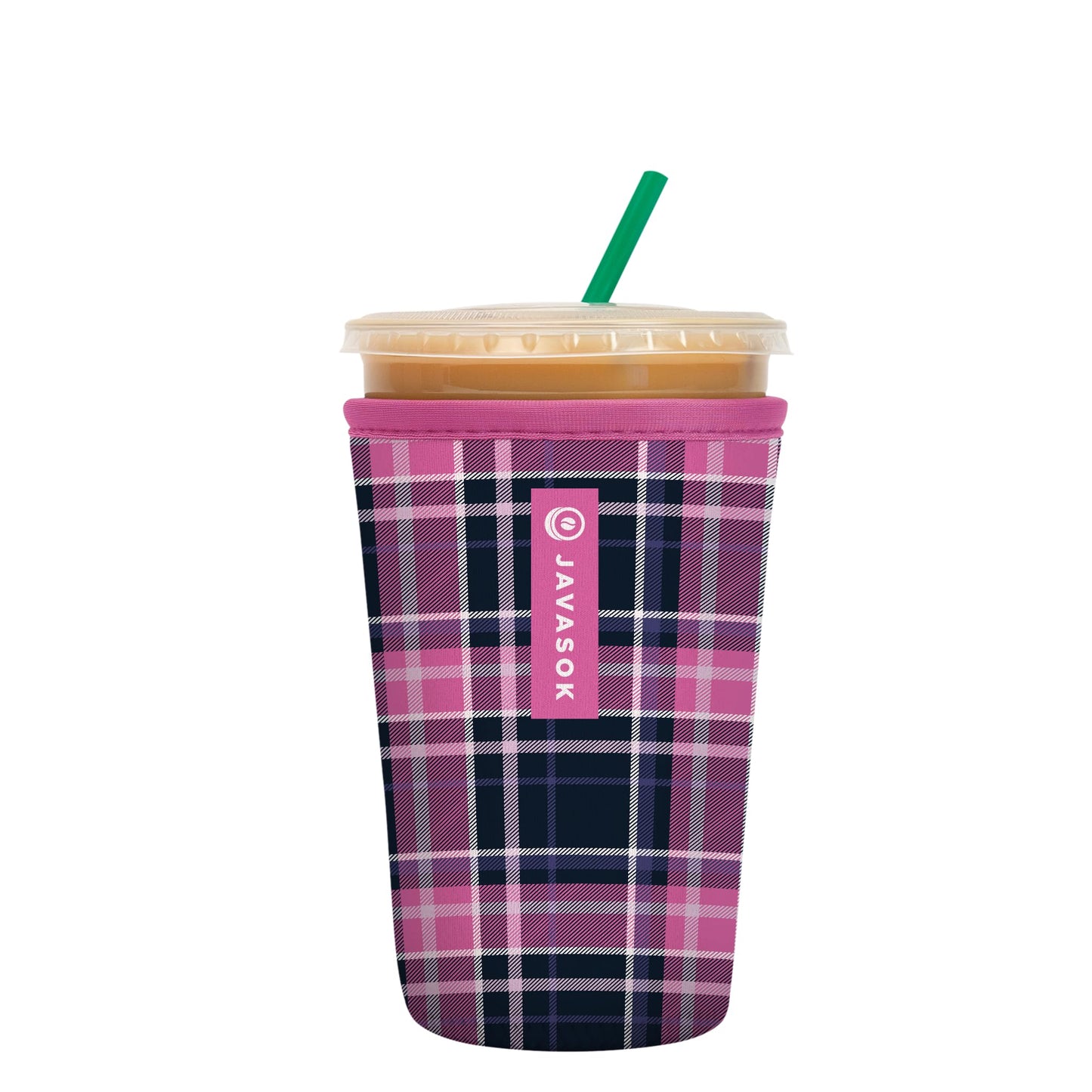 Sok Iced Coffee & Cold Soda Insulated Neoprene Cup Sleeve (Spring Bouquet, Small: 16-42oz)