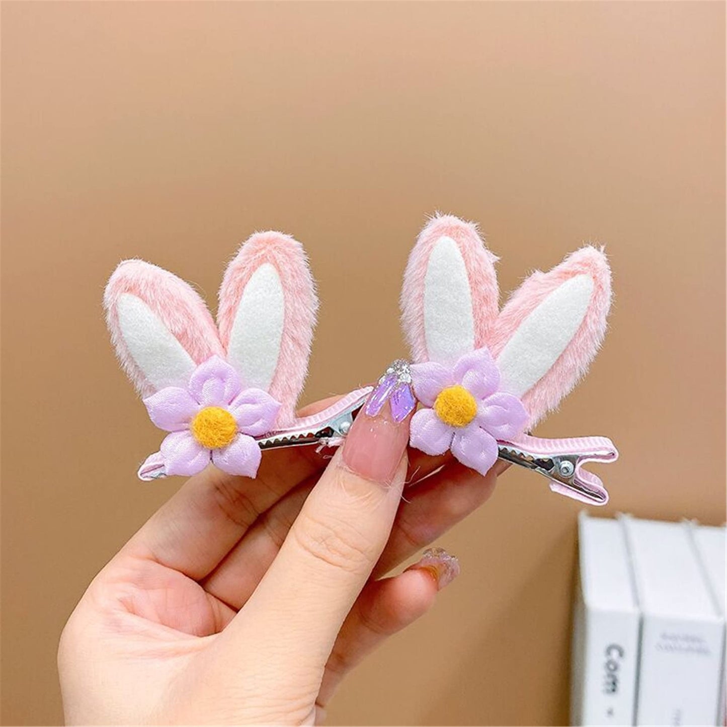 Easter Bunny Ears Easter hairpin Baby Girls