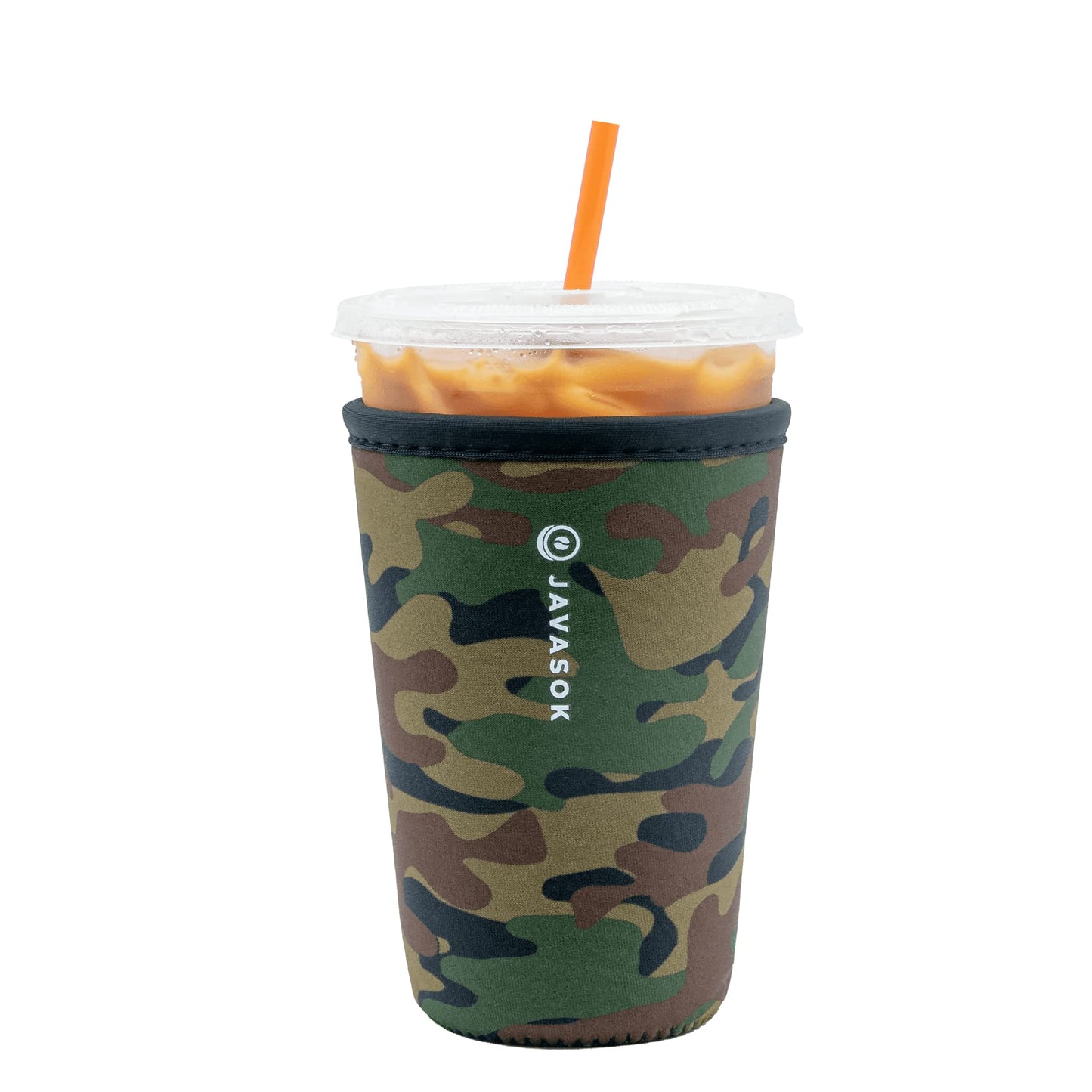 Sok Iced Coffee & Cold Soda Insulated Neoprene Cup Sleeve (Spring Bouquet, Small: 16-42oz)