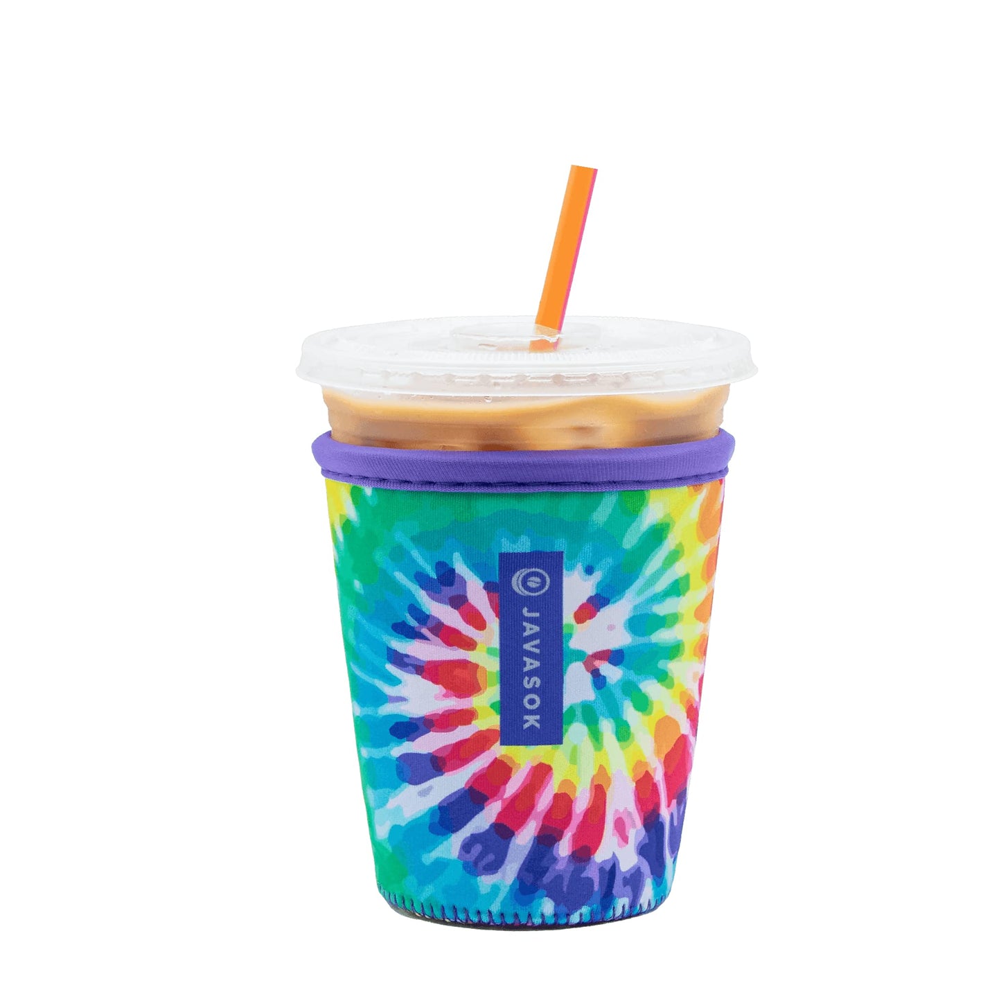 Sok Iced Coffee & Cold Soda Insulated Neoprene Cup Sleeve (Spring Bouquet, Small: 16-42oz)