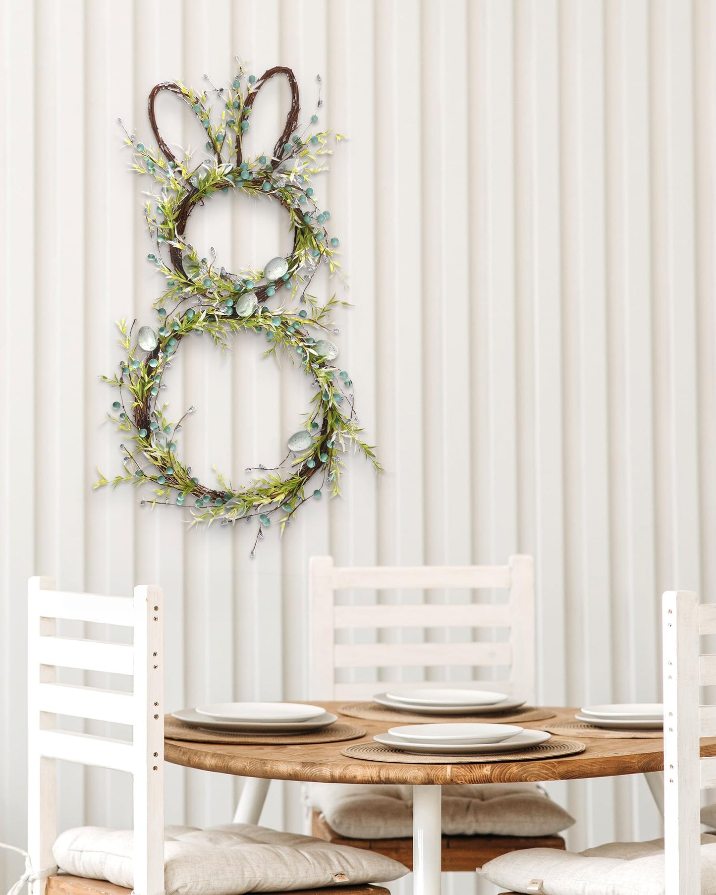 Easter Bunny Spring Wreath