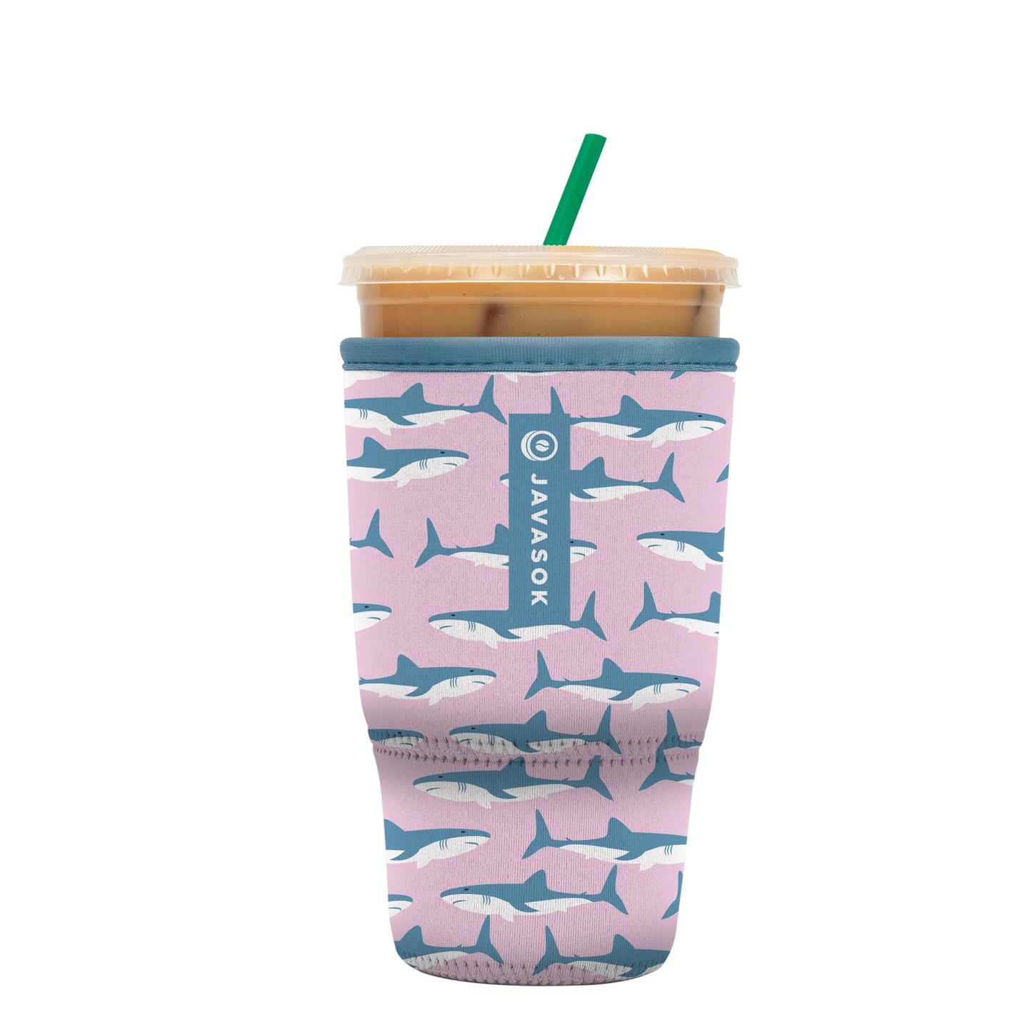 Sok Iced Coffee & Cold Soda Insulated Neoprene Cup Sleeve (Spring Bouquet, Small: 16-42oz)