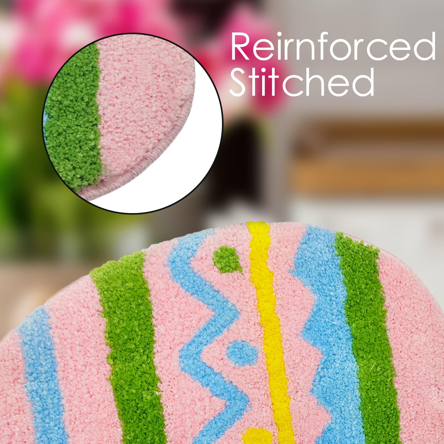 Easter Egg Bathroom Rugs