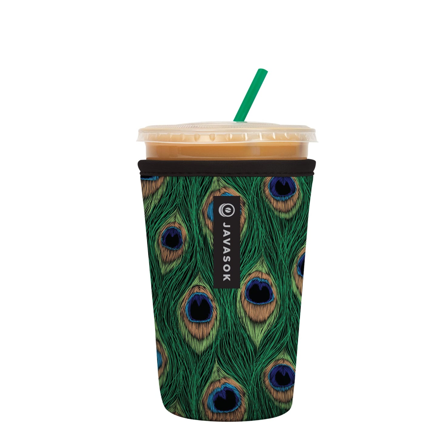 Sok Iced Coffee & Cold Soda Insulated Neoprene Cup Sleeve (Spring Bouquet, Small: 16-42oz)