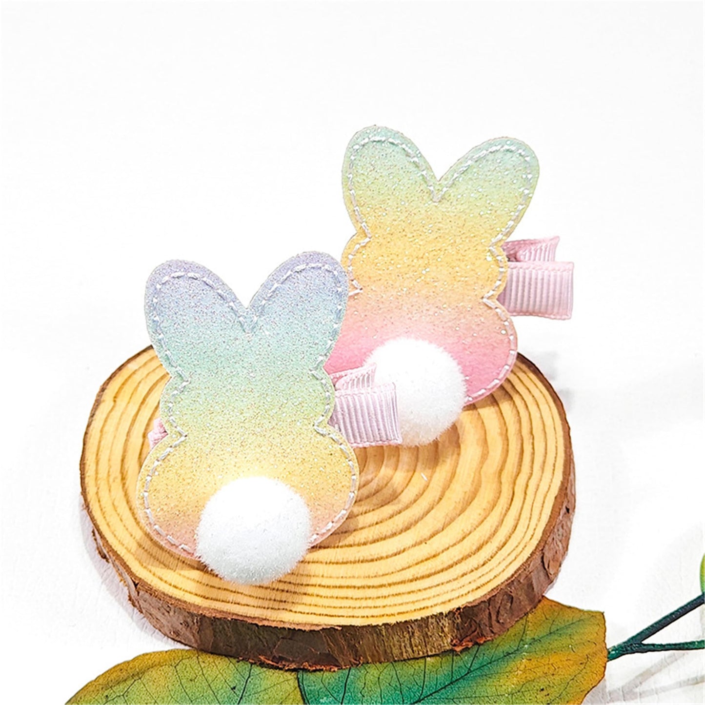 Easter Bunny Ears Easter hairpin Baby Girls