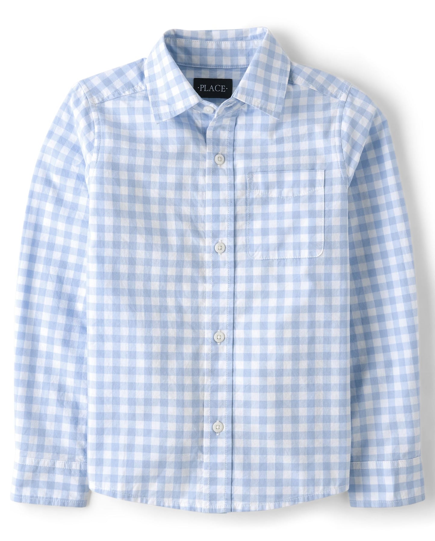 The Children's Place Boy's Long Sleeve Button Down Shirts