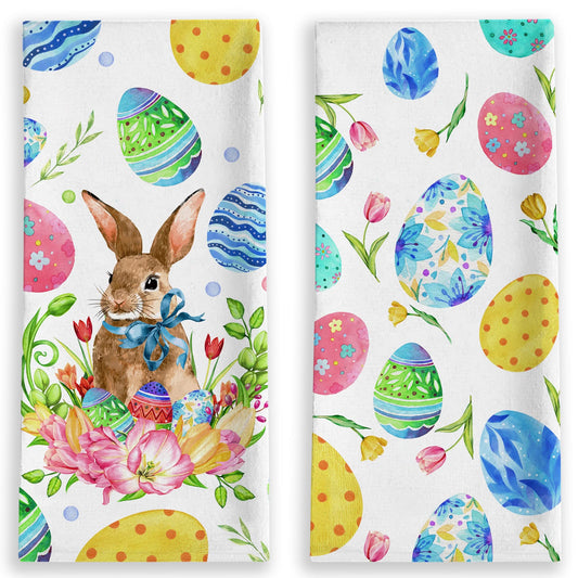 Easter Kitchen Towels Set of 2